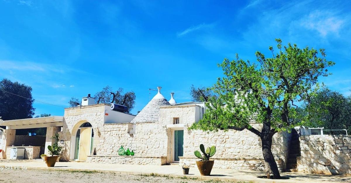 Trullo Emmaus Villa San Michele Salentino Dış mekan fotoğraf